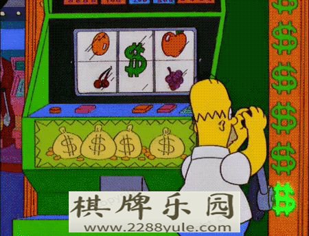 赌徒在老虎机面前不过是一只被囚禁在LX电子游戏